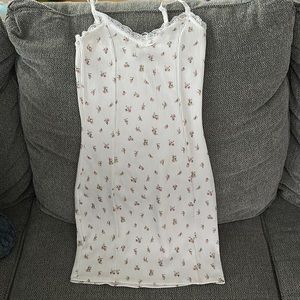 Floral tank top dress